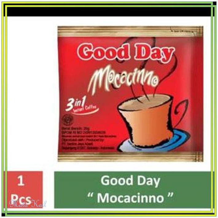 

Kopi Good Day Moccacino 1 Sachet Memancing Ga Asik Klo Ga Sambil Ngopi Ws9Kl