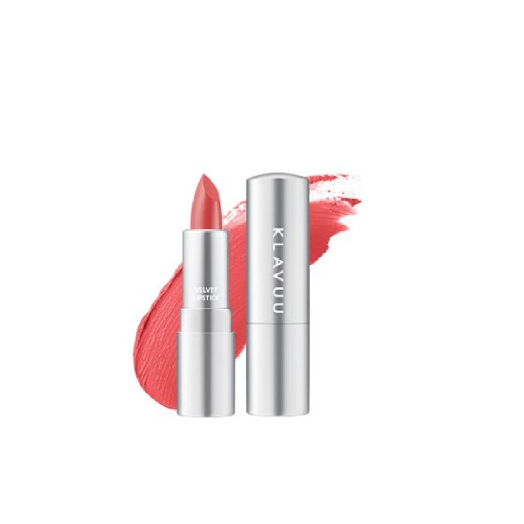 Klavuu Urban Pearlsation Velvet Lipstick Sunlit Orange