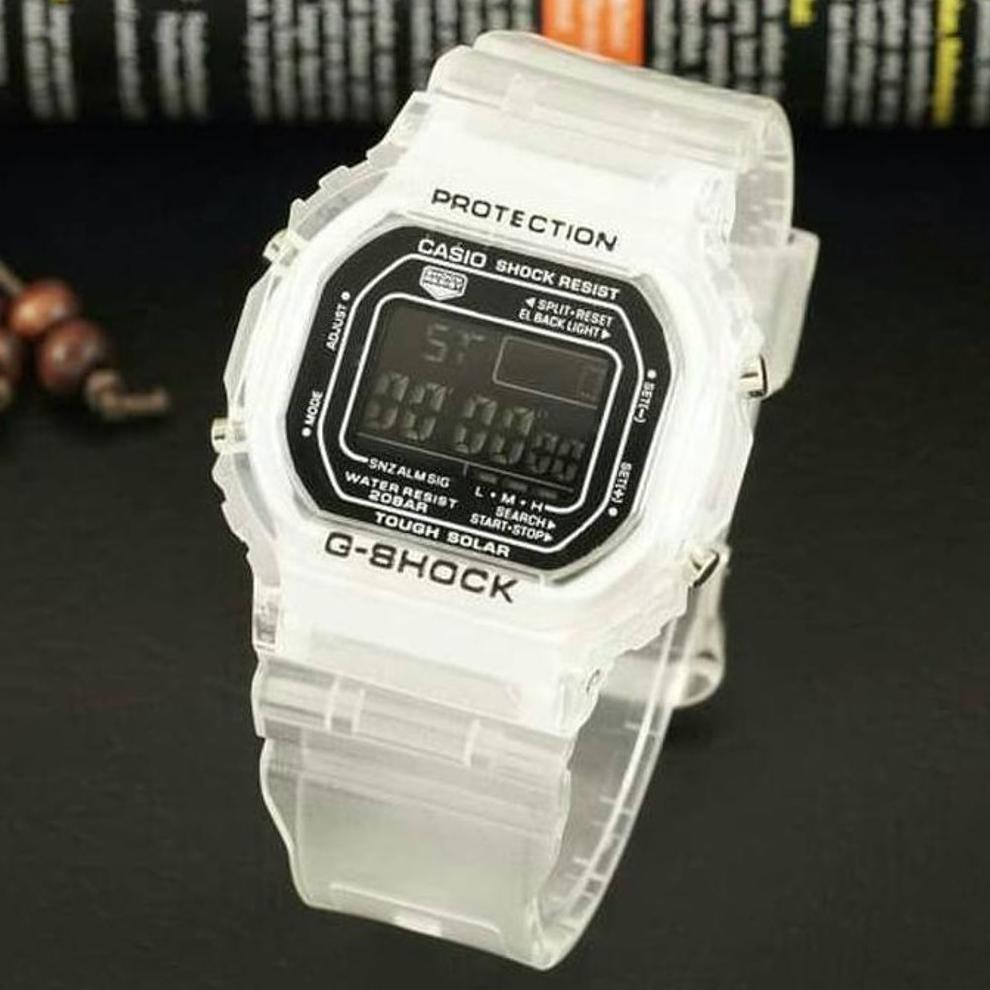HOT Jam Tangan Casio Gshock Dw5600 Transparan