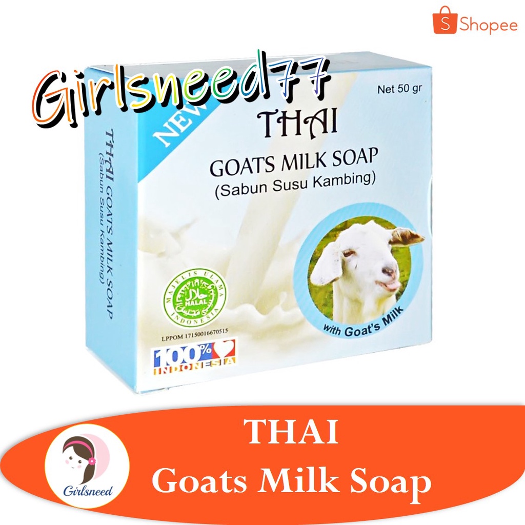 THAI Goats Milk Soap GIRLSNEED77