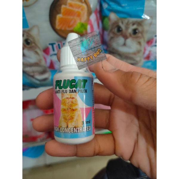 Flu Cat 30ml - Obat Flu & Pilek Kucing FluCat Antibiotik Kucing CatFlu Terbaik