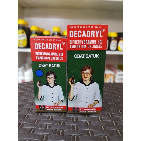 Decadryl Sirup / Obat Batuk Berdahak Alergi