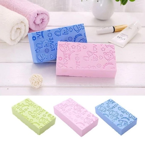 Spon Mandi Pengangkat Daki Sponge Lembut Anti Bakteri Shower Bath