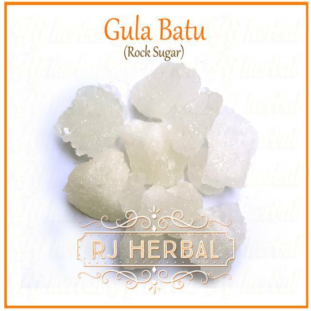 [250 gram] Gula Batu Asli / Rock Sugar