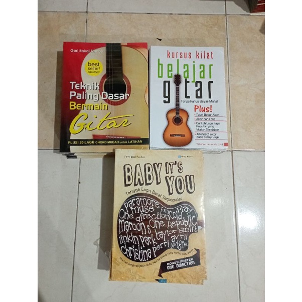 OBRAL BUKU MURAH // BUKU JAGO BERMAIN GITAR // JAGO DRUM // KUMPULAN LAGU-LAGU // LAGU BARAT // LAGU