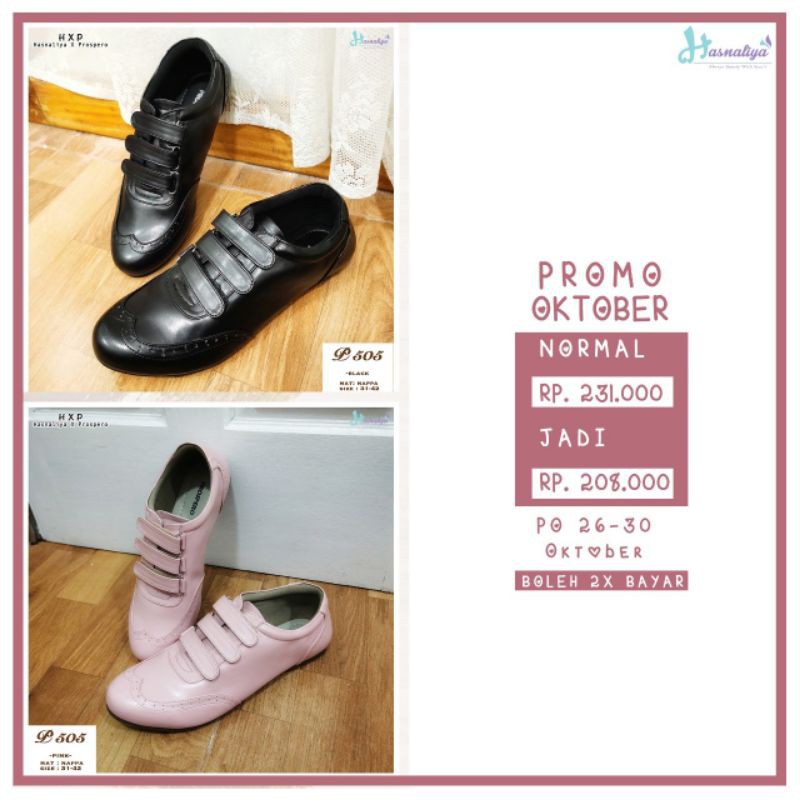 P 505 Prospero x Hasnaliya, Bayar 2 x Harga Diskon