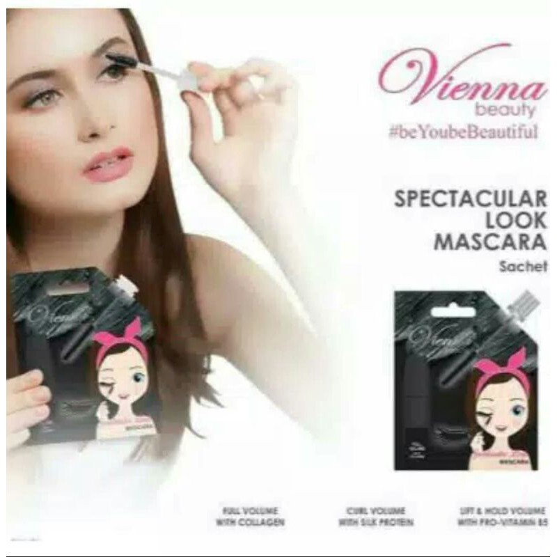 MASKARA SACHET BY VIENNA ORIGINAL BPOM