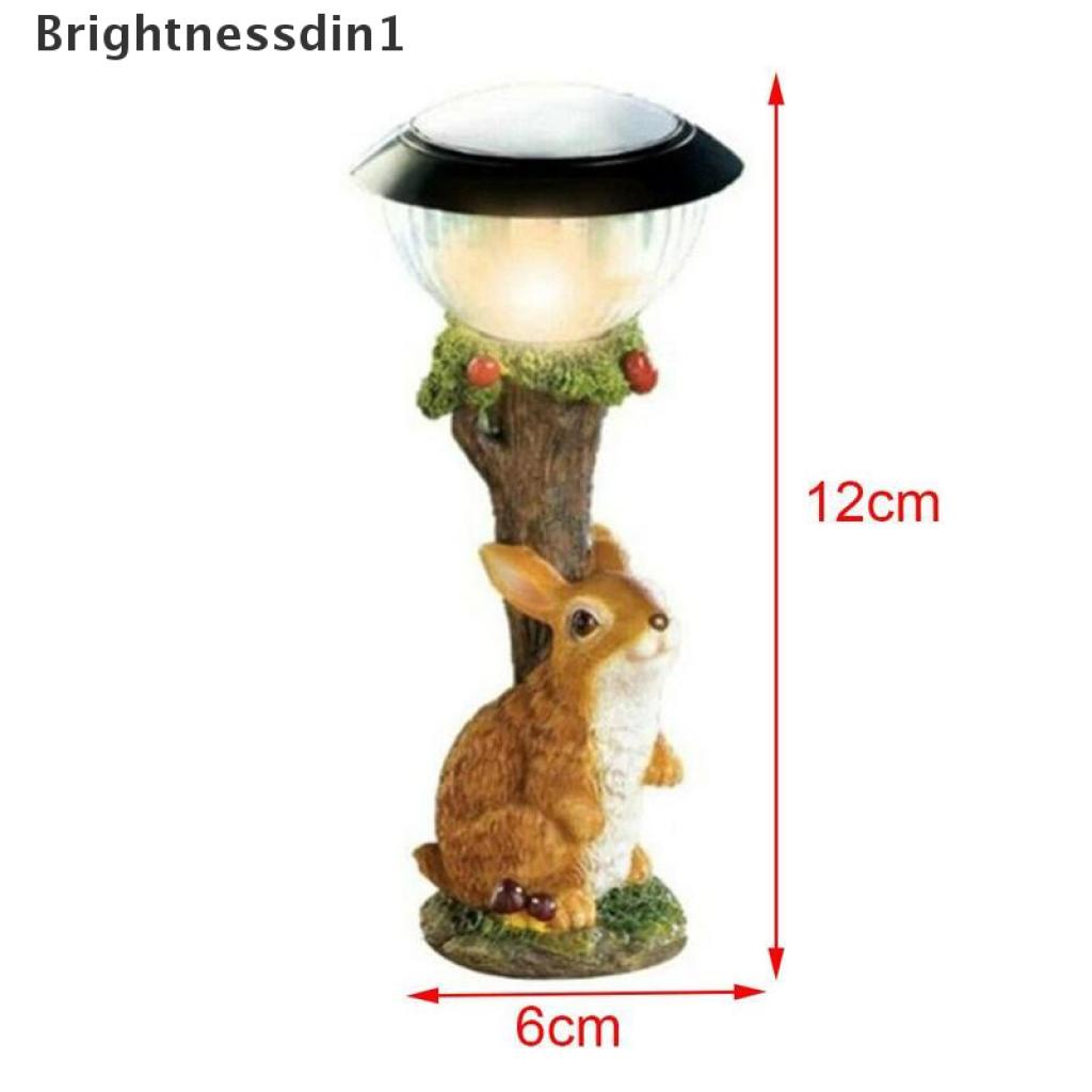 1 In 1 Ornamen Patung Tupai Kucing Anjing Tenaga Surya Untuk Taman