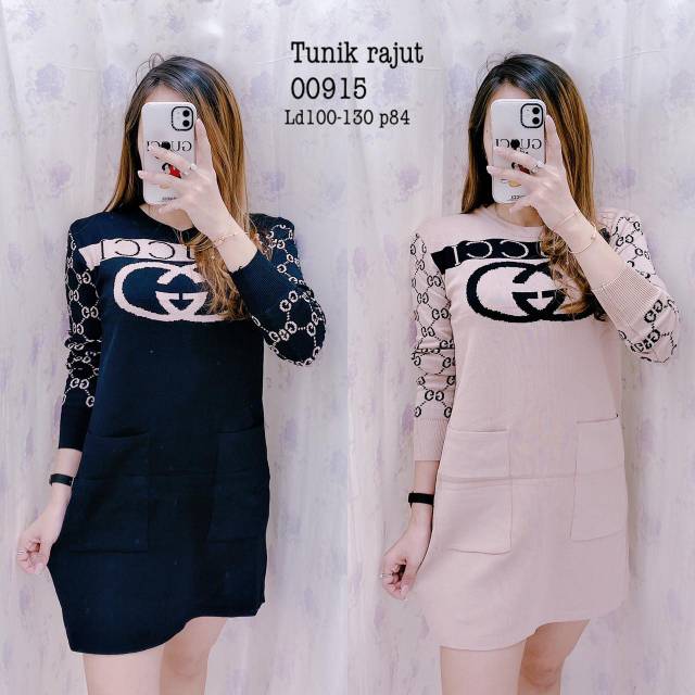 Tunik rajut gucci import bkk