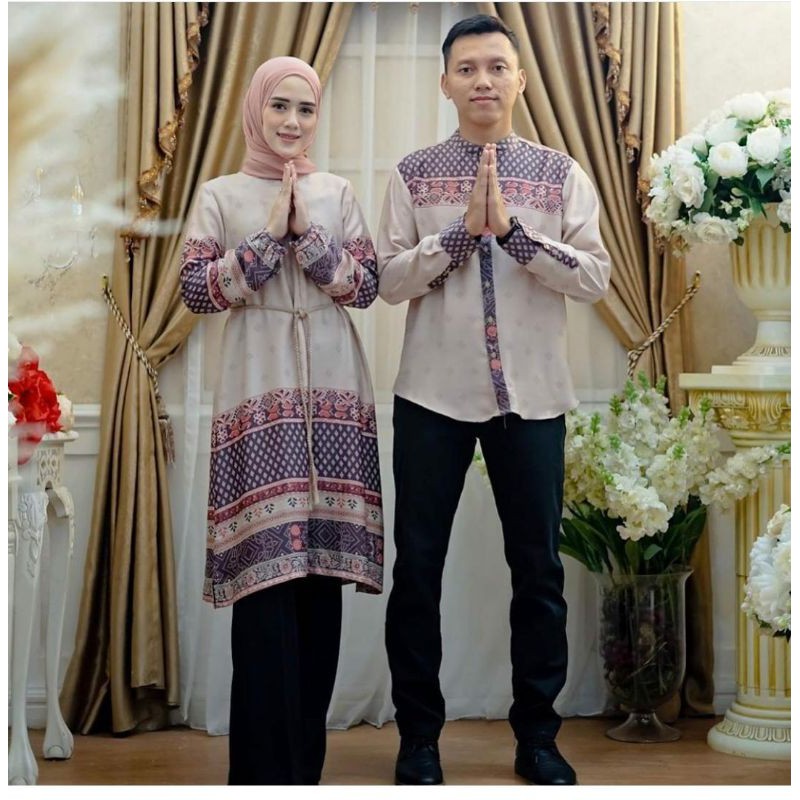 Kain Maxmara lux Couple Etnic series Harga per 0.5 m