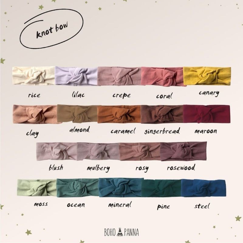 Knot Bow by Boho Panna / Boho Baby #2