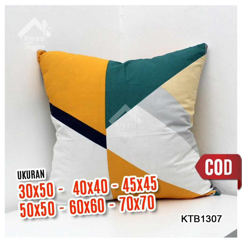 Sarung Bantal Sofa Ukuran 30x50, 40x40, 45x45, 50x50, 60x60, 70x70 - KTB1307