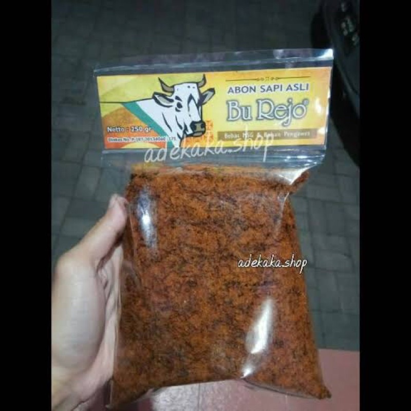 

Abon Sapi Amanda 100% daging sapi pilihan