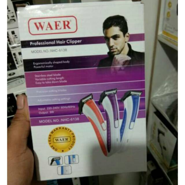 Alat cukur rambut bayi jenggot kumis trimmer chas alat pencukur kerok bulu elektrik