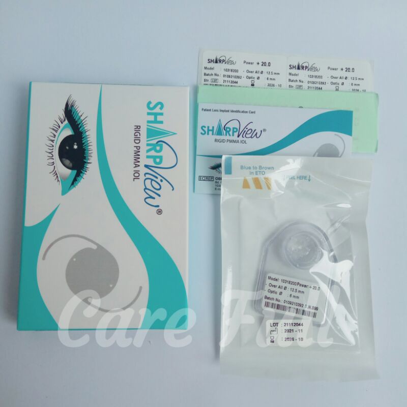 Lensa PMMA IOL - PMMA Lens - Lensa IOL - Rigid PMMA IOL