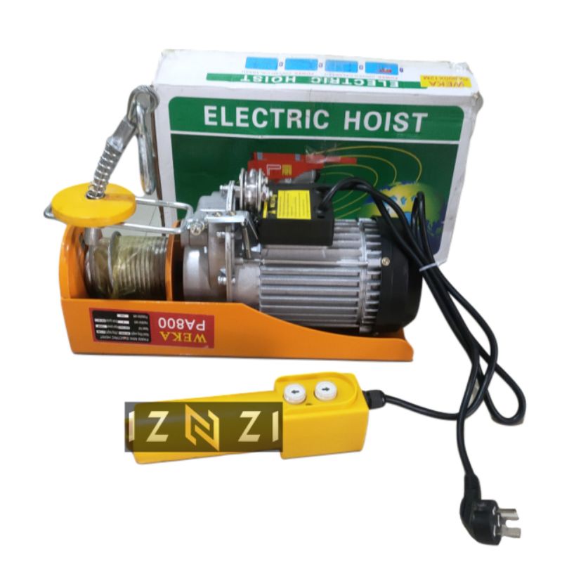 mini hoist electrik WEKA katrol listrik mini were hoist PA800