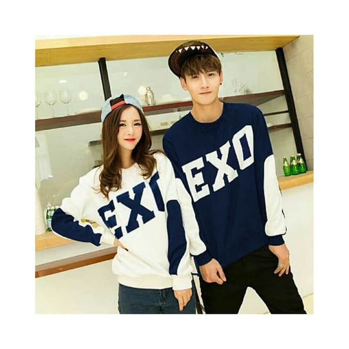 Kaos Couple / Baju Couple / Kaos Pasangan / Baju Pasangan Exo Lp PROMO