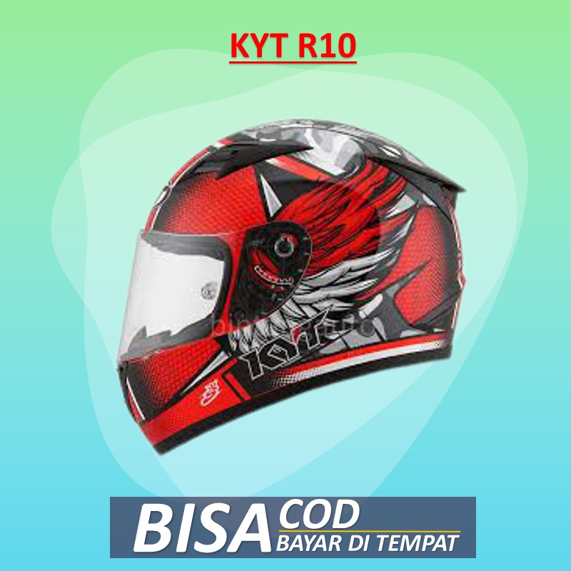 Helm full face KYT R10 ANDI GILANG REPLICA
