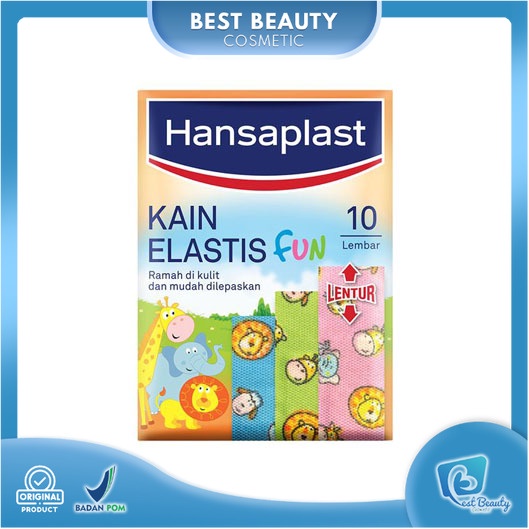 ★ BB ★ Hansaplast Junior Fun 10 Sheets - Plaster Luka