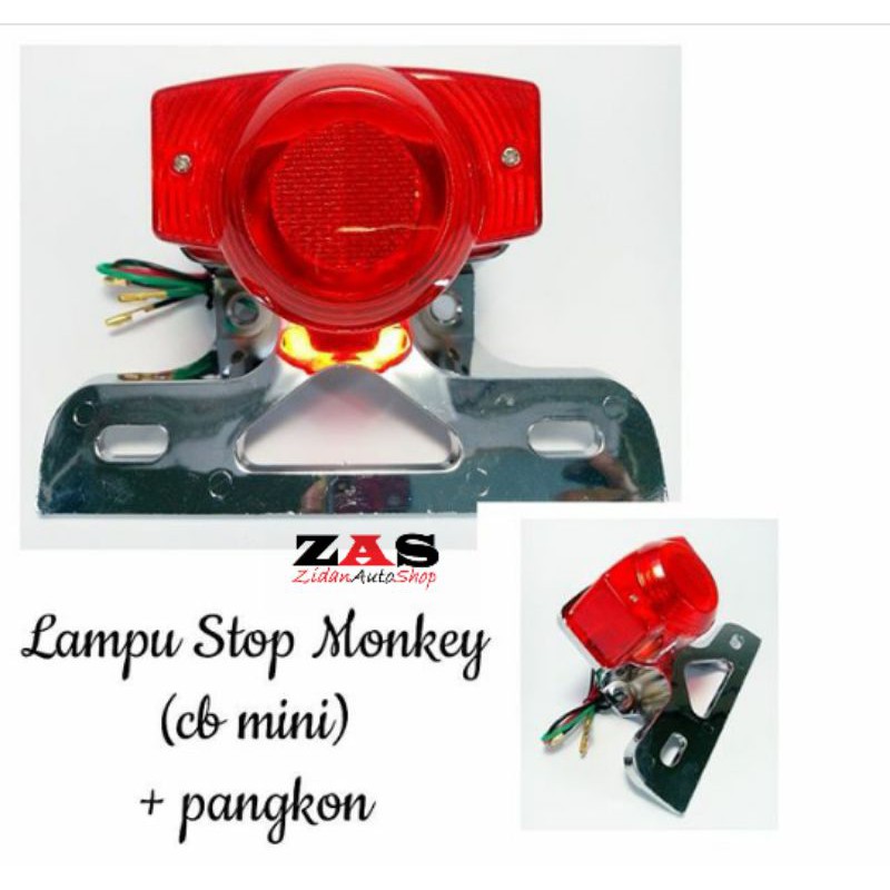 Lampu Stop Lamp lampu belakang monkey cb mini aksesoris variasi motor cb murah