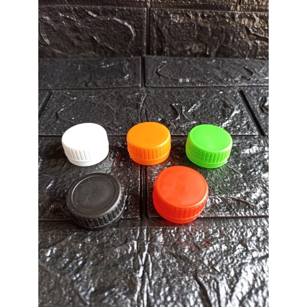 TUTUP BOTOL AQUA SEGEL # ISI 100 PCS# BARU