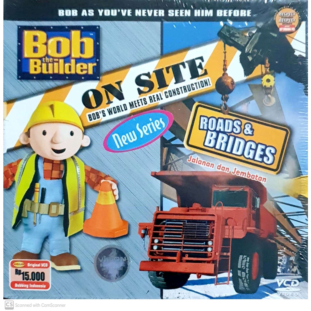 Bob The Builder On Site: Roads & Bridges | VCD Original