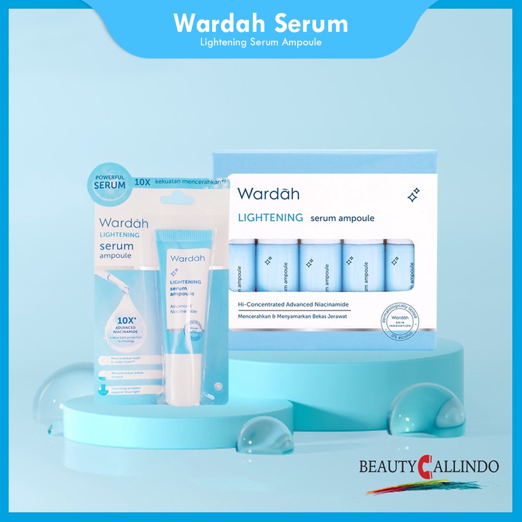 Wardah Lightening Serum Ampoule | Serum Pencerah