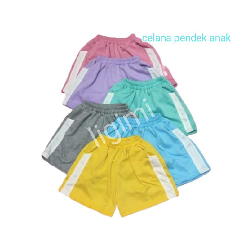 LGMkids celana pendek  anak , celana santai anak, celana Sporty / unisex