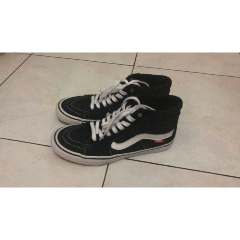 Vans Sk8 HI Pro BW size 9/42