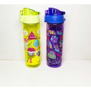 BOTOL AIR MINUMAN ANAK/ BOTOL STICKER KARAKTER/DRINKING WATER BOTTLE 600ML HX658 GISE.ID