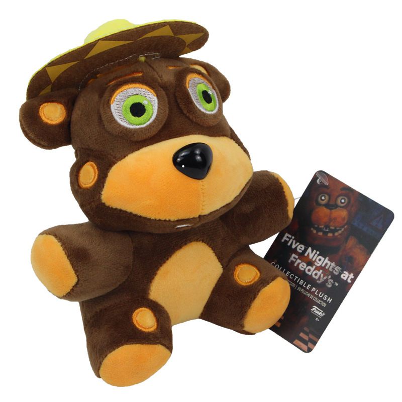 Five Nights at Freddy's Pizza Simulator Rockstar Foxy Buny Bear Wolf Plush Toys