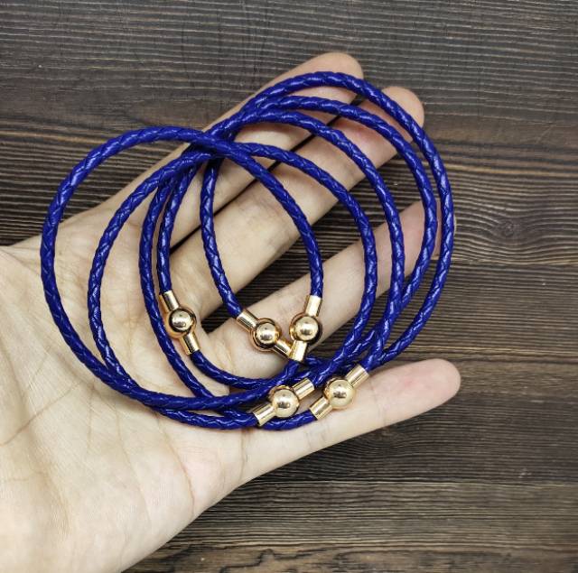 Fifi Fashion Gelang Tali Kawat Anti Air Waterproof Untuk Charm Warna BARU 12#