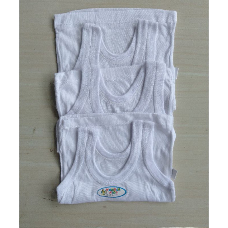 6 pcs Singlet bayi NEWBON / Singlet bayi katun