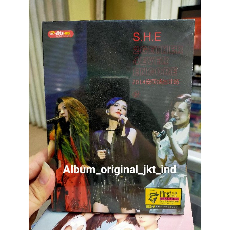 Dvd original import / dvd SHE / SHE