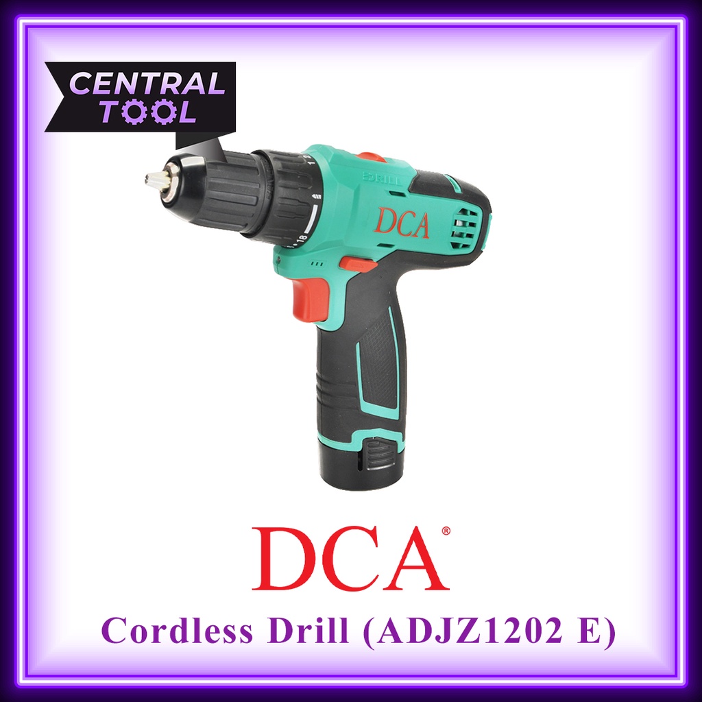 Bor Baterai DCA ADJZ1202E Cordless Drill ADJZ1202 Original