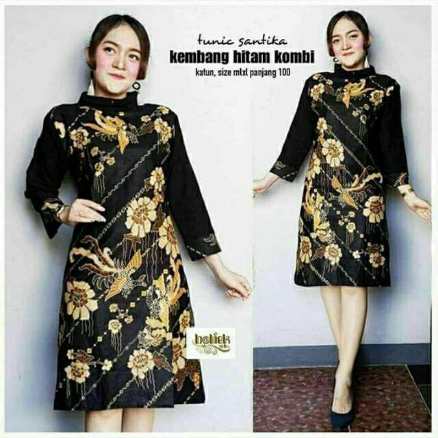 Tunic Santika Parang Ageng By Batiek | Tunic Batik Murah Bahan Katun