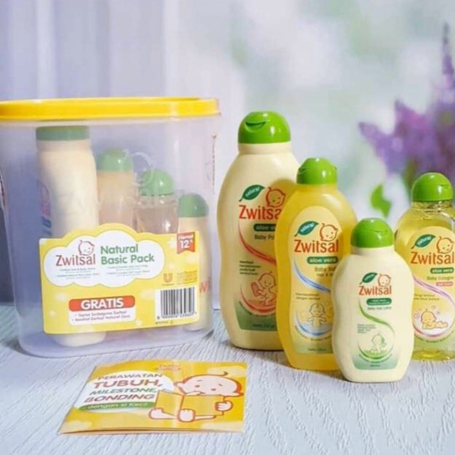 Zwitsal Natural Basic Pack Paket Zwitsal Baby