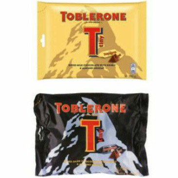 

Tablerone mini - dark - milk expired 2023