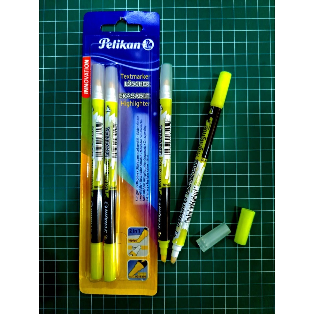 

Pelikan Highlighter and Eraser 456-2B Stabilo dan Penghapus stabilo