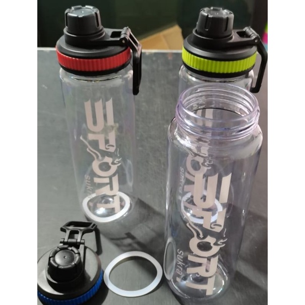 botol minum olahraga/botol minum plastik tebal 700ml