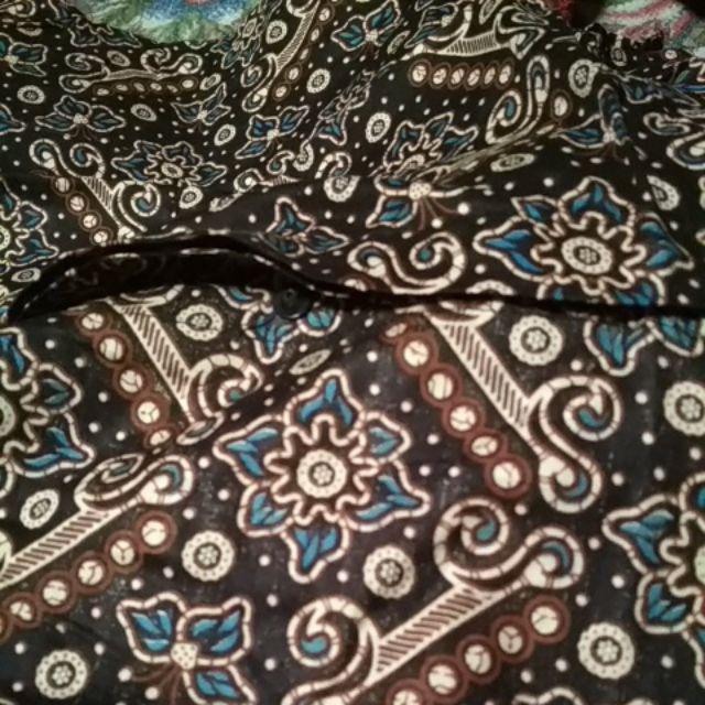 Bswart Batik Hrb026 Kenongo Hem Pendek Padi Pekalongan