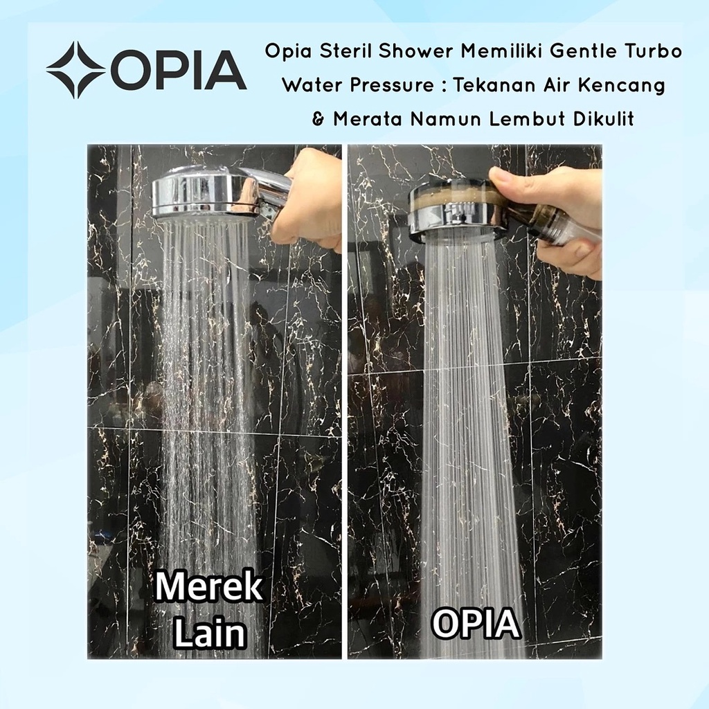 Opia Shower Filter Head Set