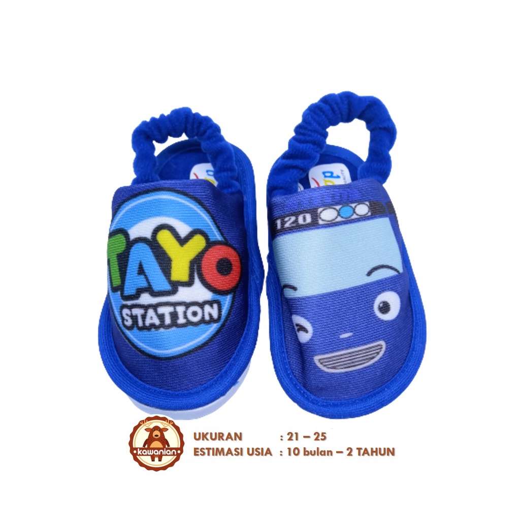 Sandal Bayi Prewalker Laki-Laki dan Perempuan Sandal Bapau Bayi