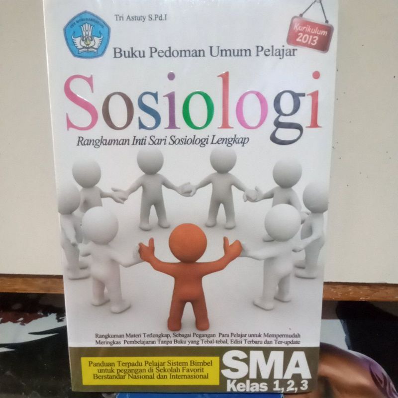 Jual Buku Bimbel Buku Pedoman Umum Pelajar Sosiologi Sma Kelas