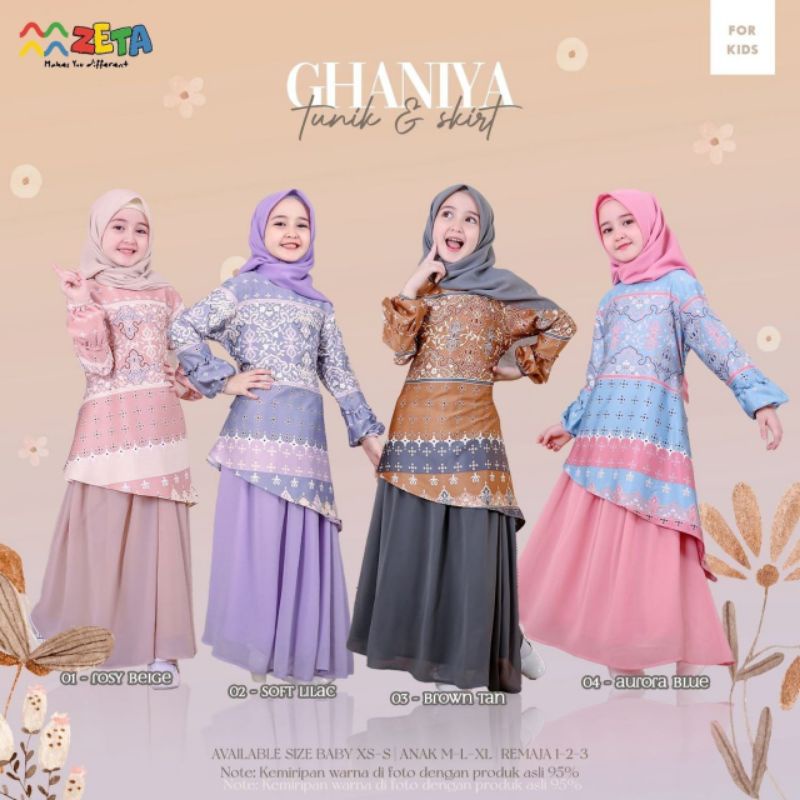 Ghaniya Series Original Zeta Outfit