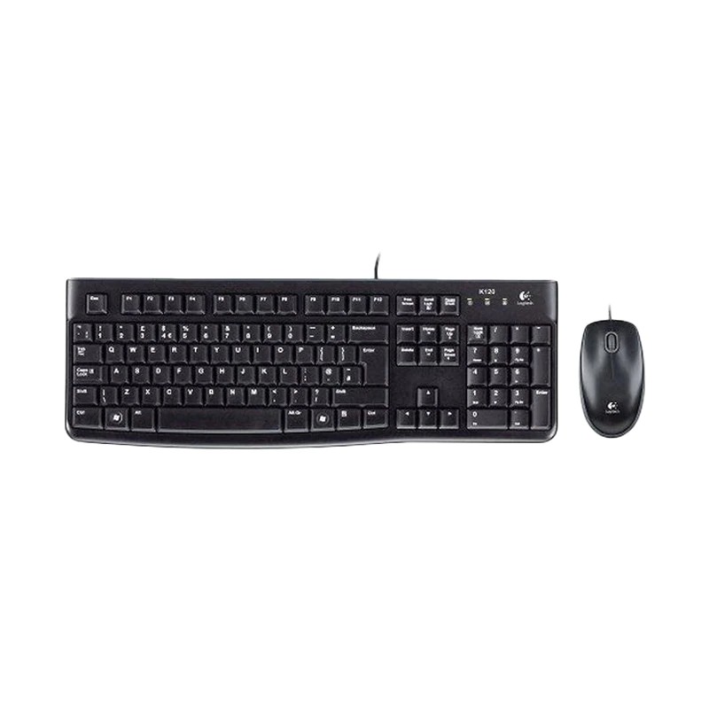 Logitech MK-120 Mouse dan USB keyboard