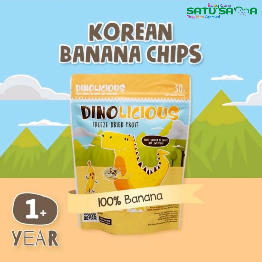 

Dinolicious Banana Chip 30g
