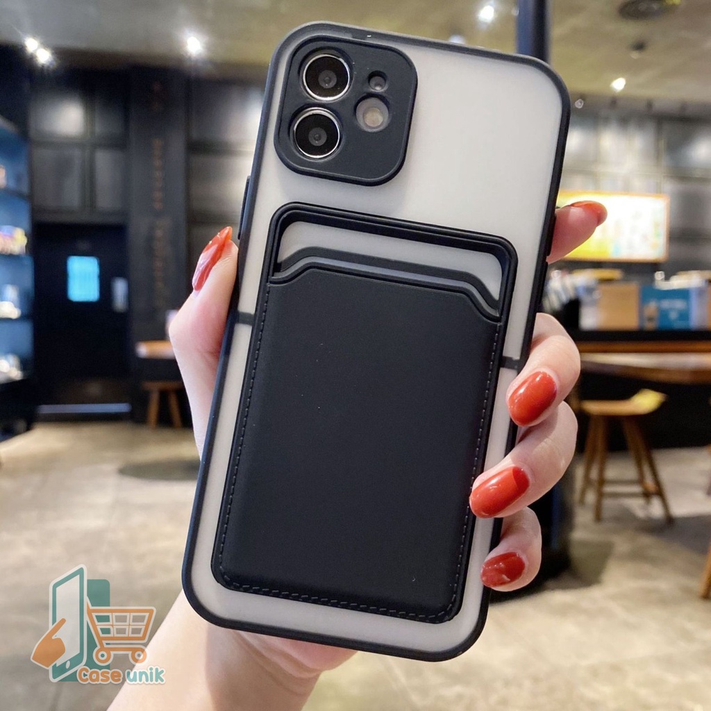 SOFTCASE CHOICE AERO SLOT CARD VIVO Y30 Y50 Y30i Y53S Y51 Y51A Y53 Y91 Y93 Y95 Y91C Y1S CS4181
