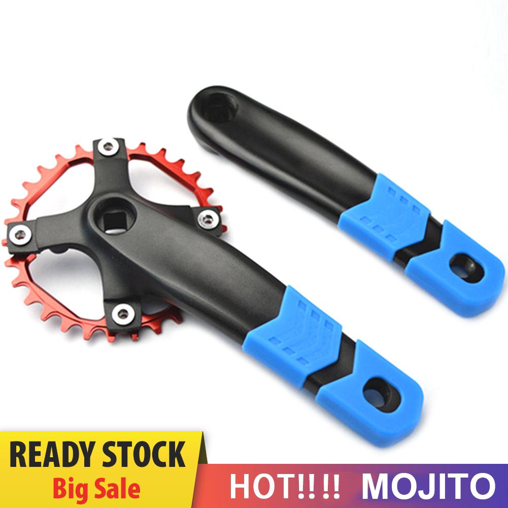 1 Pasang Cover Pelindung Crankset Sepeda Mtb Bahan Silikon