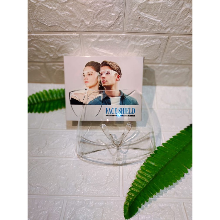 ZC88-FACE SHIELD ACRYLIC ANTI BLOCC FULL / FACE SHIELD KEKINIAN